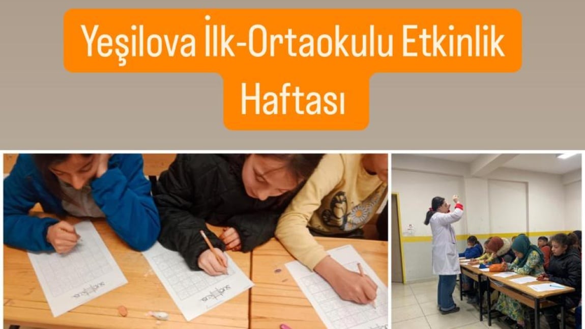 DÖNEM SONU FAALİYET HAFTASI ETKİNLİKLERİ