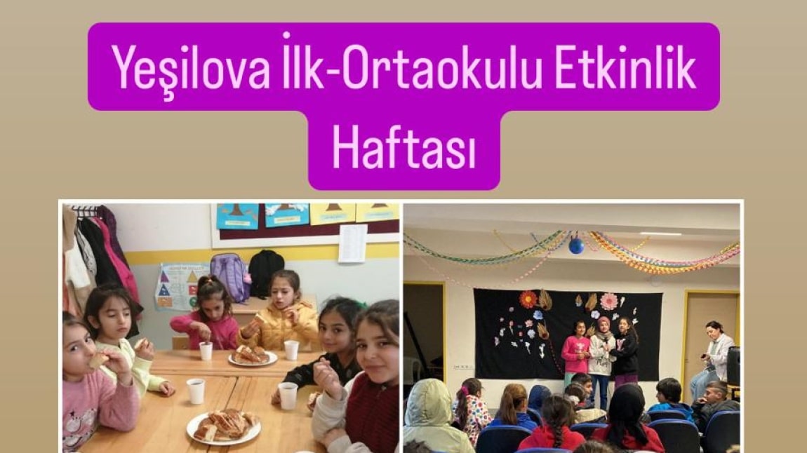 DÖNEM SONU FAALİYET HAFTASI ETKİNLİKLERİ